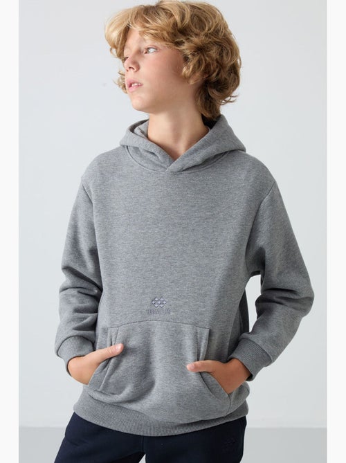 Felpa bambino con cappuccio tommy - Kiabi Felpa bambino con cappuccio tommy - Kiabi