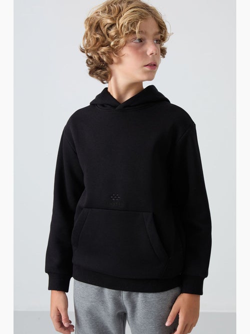 Felpa bambino con cappuccio tommy - Kiabi