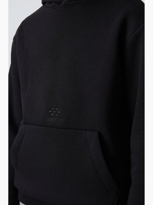 Felpa bambino con cappuccio tommy - Kiabi