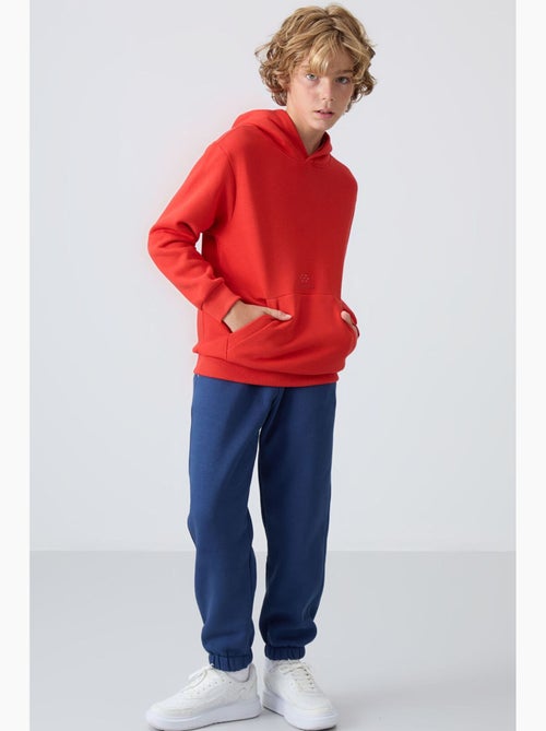 Felpa bambino con cappuccio tommy - Kiabi