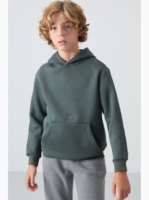 Felpa bambino con cappuccio tommy - Kiabi