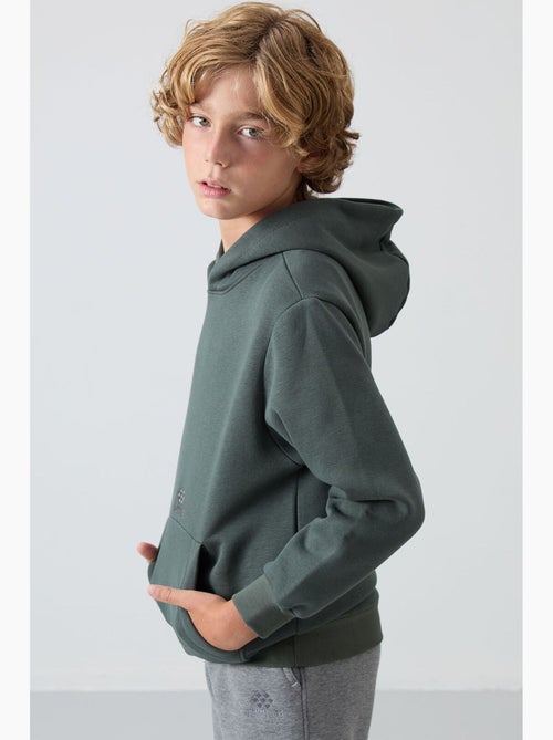 Felpa bambino con cappuccio tommy - Kiabi