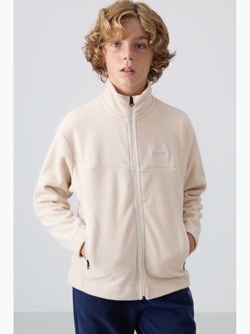 Felpa bambino con collo zip tommy - Kiabi Felpa bambino con collo zip tommy - Kiabi