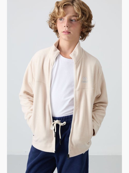 Felpa bambino con collo zip tommy - Kiabi Felpa bambino con collo zip tommy - Kiabi