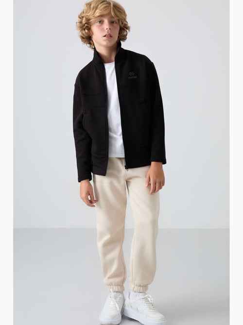 Felpa bambino con collo zip tommy - Kiabi Felpa bambino con collo zip tommy - Kiabi