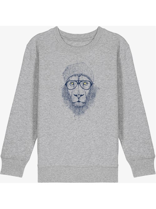 Felpa bambino COOL LION - Kiabi