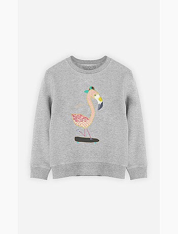 Felpa bambino FLAMINGO SKATER