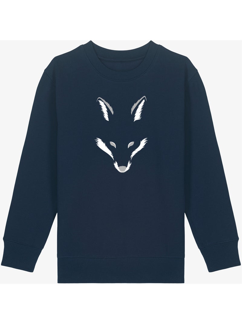 Felpa bambino FOXY SHAPE Blu marino - Kiabi