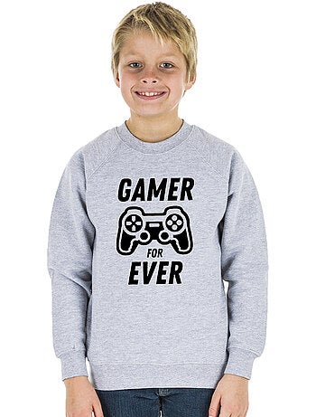 Felpa bambino GAMER FOR EVER