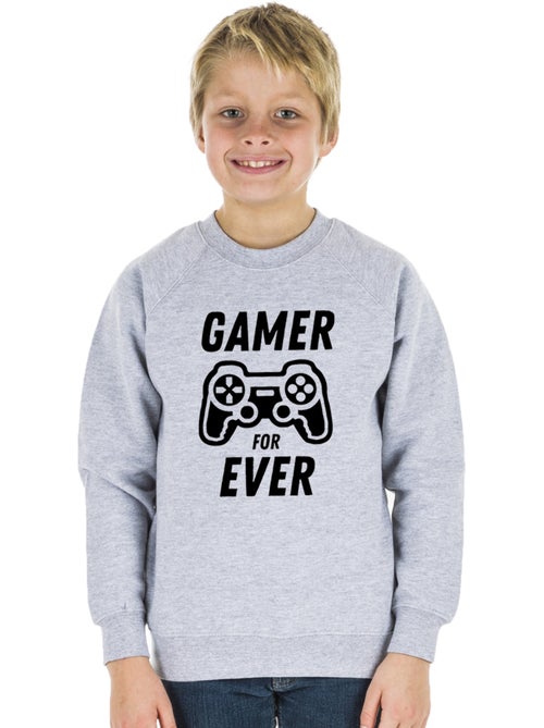 Felpa bambino GAMER FOR EVER - Kiabi