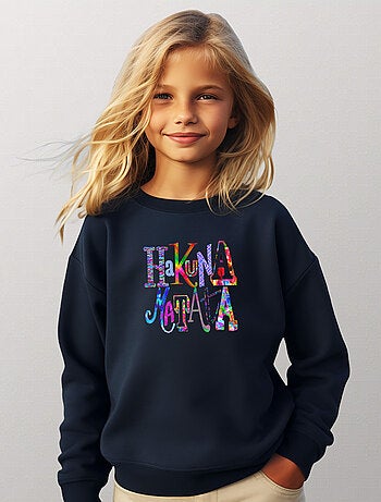 Felpa bambino HAKUNA MATATA COLOR