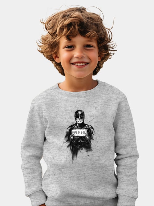 Felpa bambino HELP - Kiabi