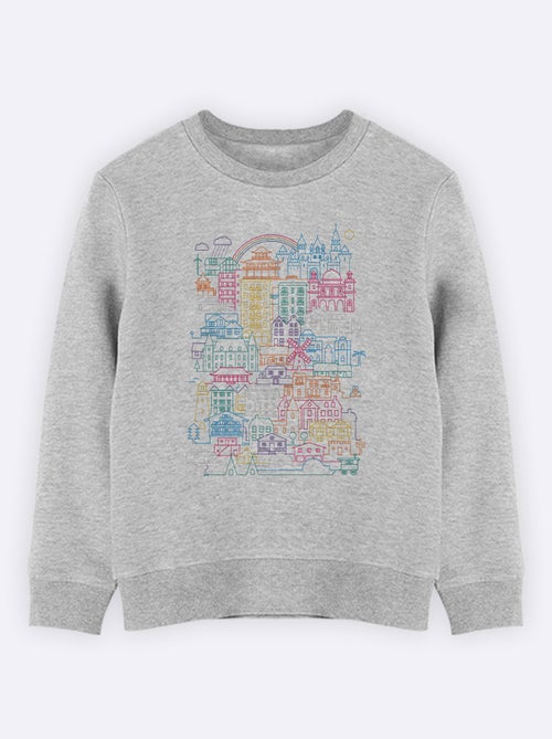 Felpa bambino HOME SWEET HOME - Kiabi