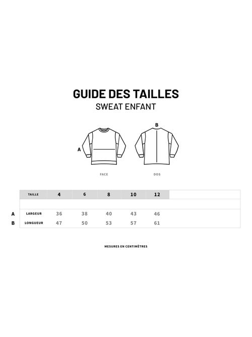 Felpa bambino MC HAMMER HEAD - Kiabi