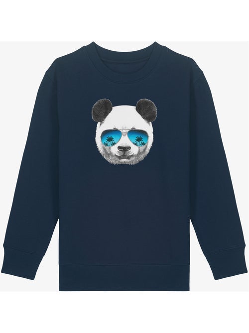 Felpa bambino PANDA SUNGLASSES - Kiabi