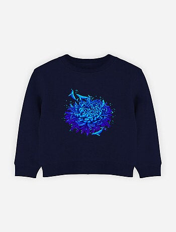 Felpa bambino SEA FLOWER