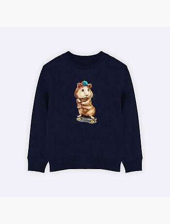 Felpa bambino SKATEBOARD HAMSTER