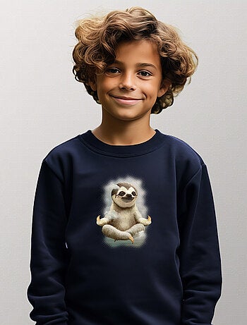 Felpa bambino SLOTH MEDITATE