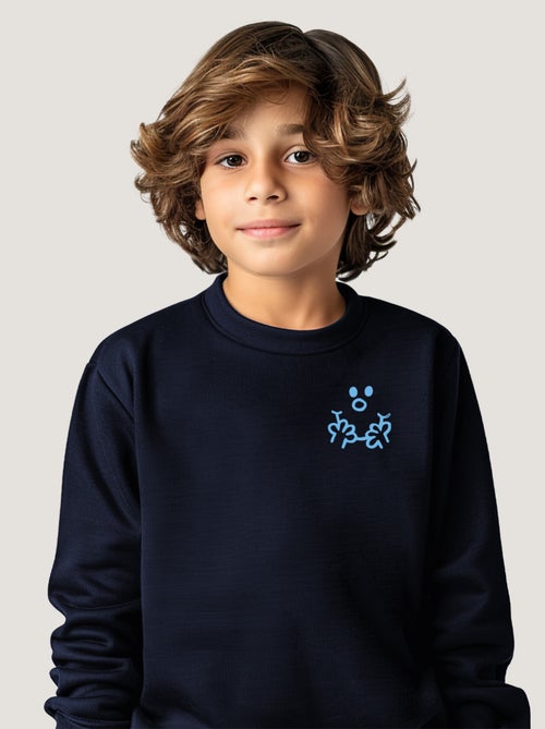 Felpa bambino VISAGE MONSIEUR CŒUR - Kiabi Felpa bambino VISAGE MONSIEUR CŒUR - Kiabi
