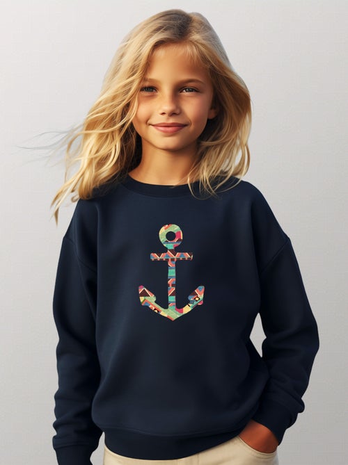 Felpa bambino YOU MAKE ME HOME - Kiabi