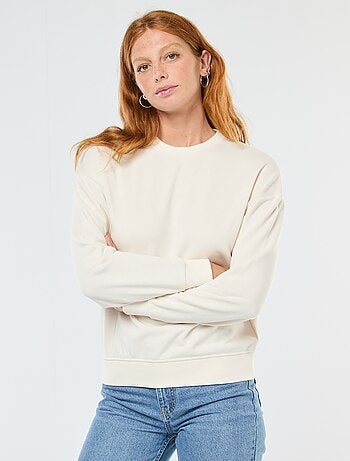 Felpa basic in french terry