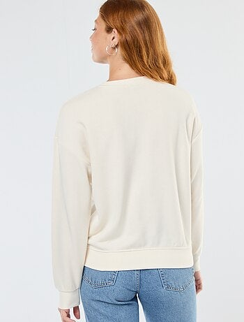 Felpa basic in french terry