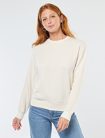 Felpa basic in french terry