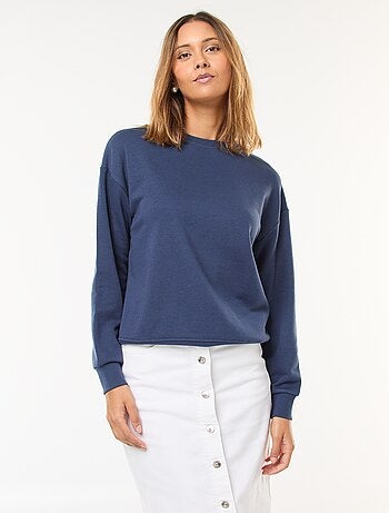 Felpa basic in french terry