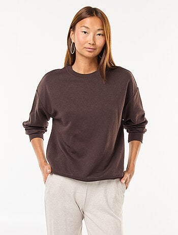 Felpa basic in french terry