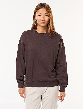 Felpa basic in french terry