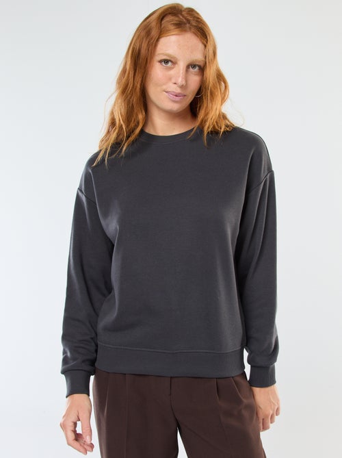 Felpa basic in french terry - Kiabi