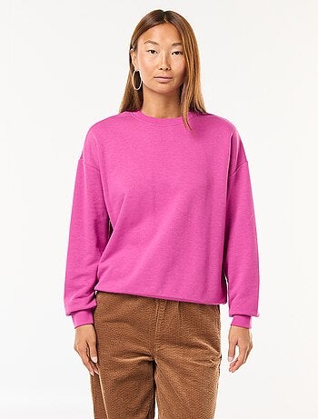 Felpa basic in french terry