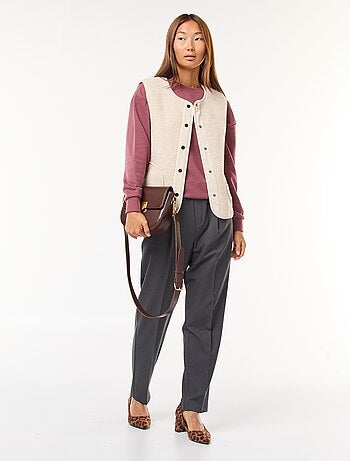 Felpa basic in french terry
