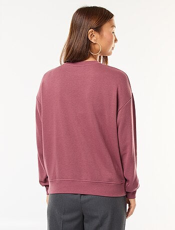 Felpa basic in french terry