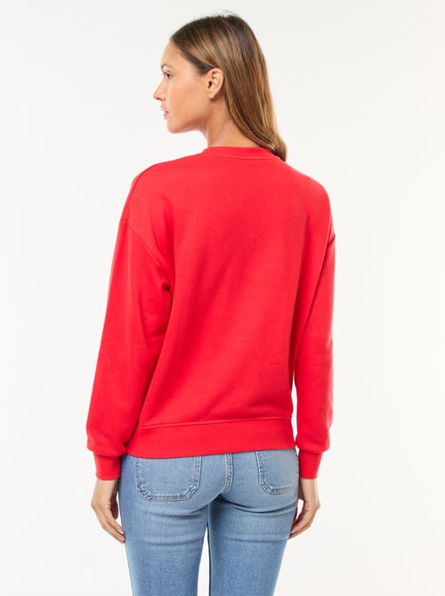 Felpa basic in french terry - Kiabi