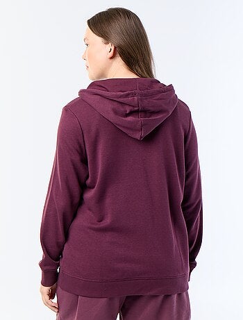 Felpa basic in mollettone