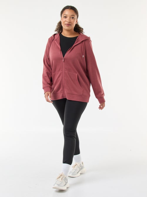 Felpa basic in mollettone - Kiabi