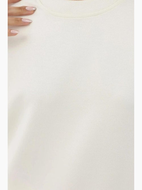 Felpa basic modal touch hiccup - Kiabi Felpa basic modal touch hiccup - Kiabi