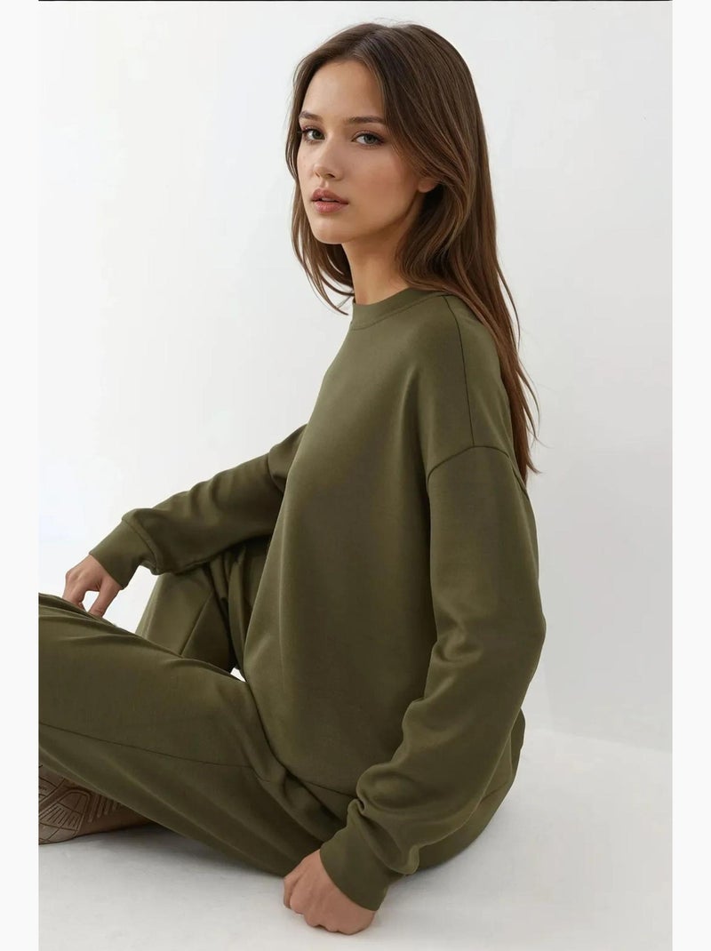 Felpa basic modal touch hiccup Cachi - Kiabi