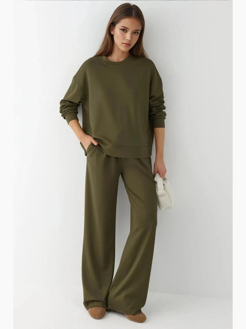 Felpa basic modal touch hiccup Cachi - Kiabi