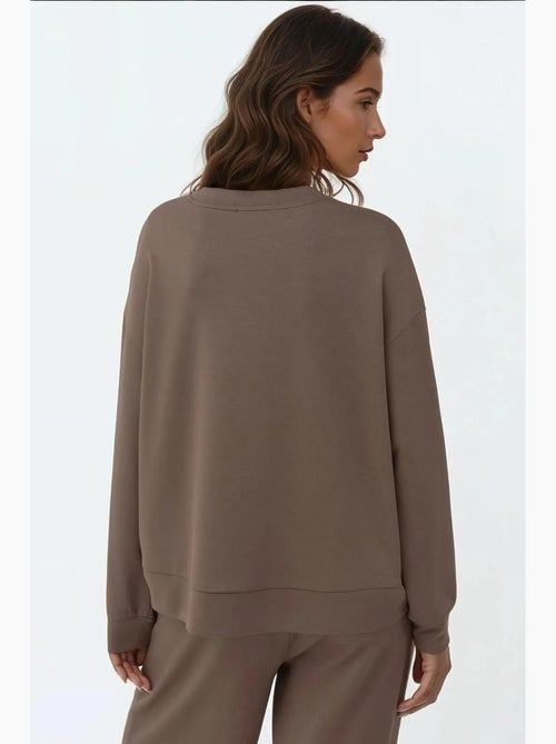 Felpa basic modal touch hiccup - Kiabi