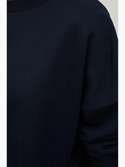 Felpa basic oversize con girocollo hiccup - Kiabi Felpa basic oversize con girocollo hiccup - Kiabi