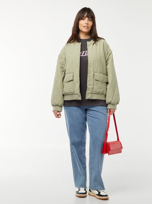 Felpa 'Blondie con stampa davanti-dietro - Kiabi