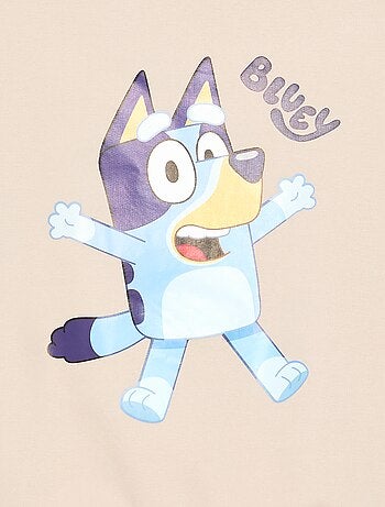 Felpa 'Bluey' con collo a contrasto
