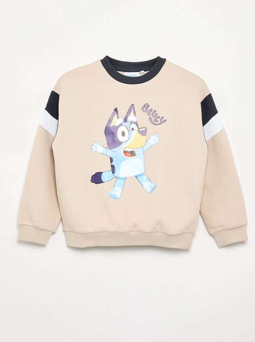 Felpa 'Bluey' con collo a contrasto - Kiabi Felpa 'Bluey' con collo a contrasto - Kiabi