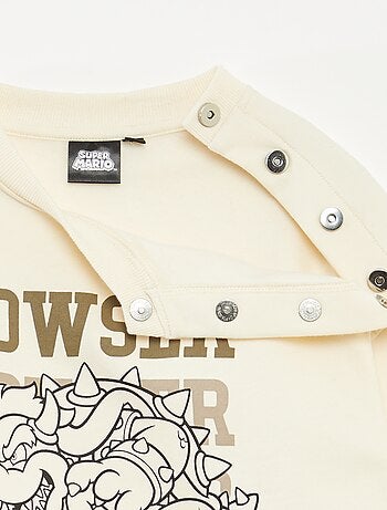 Felpa "Bowser" "Nintendo" - collezione facile da indossare