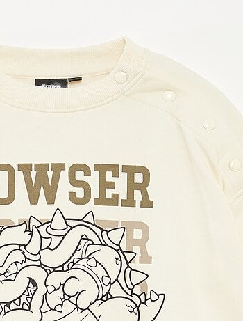 Felpa "Bowser" "Nintendo" - collezione facile da indossare