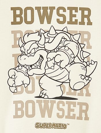 Felpa "Bowser" "Nintendo" - collezione facile da indossare