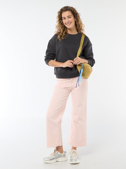 Felpa calda in tinta unita - Kiabi