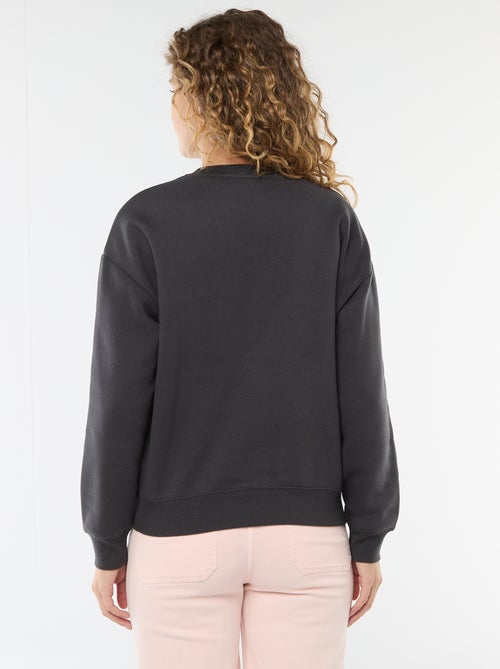 Felpa calda in tinta unita - Kiabi